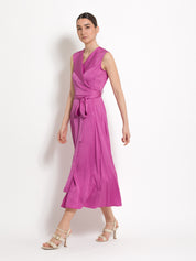 Abito scollo a v incrociato - Compagnia Italiana