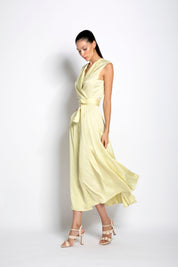 Abito scollo a v incrociato - Compagnia Italiana