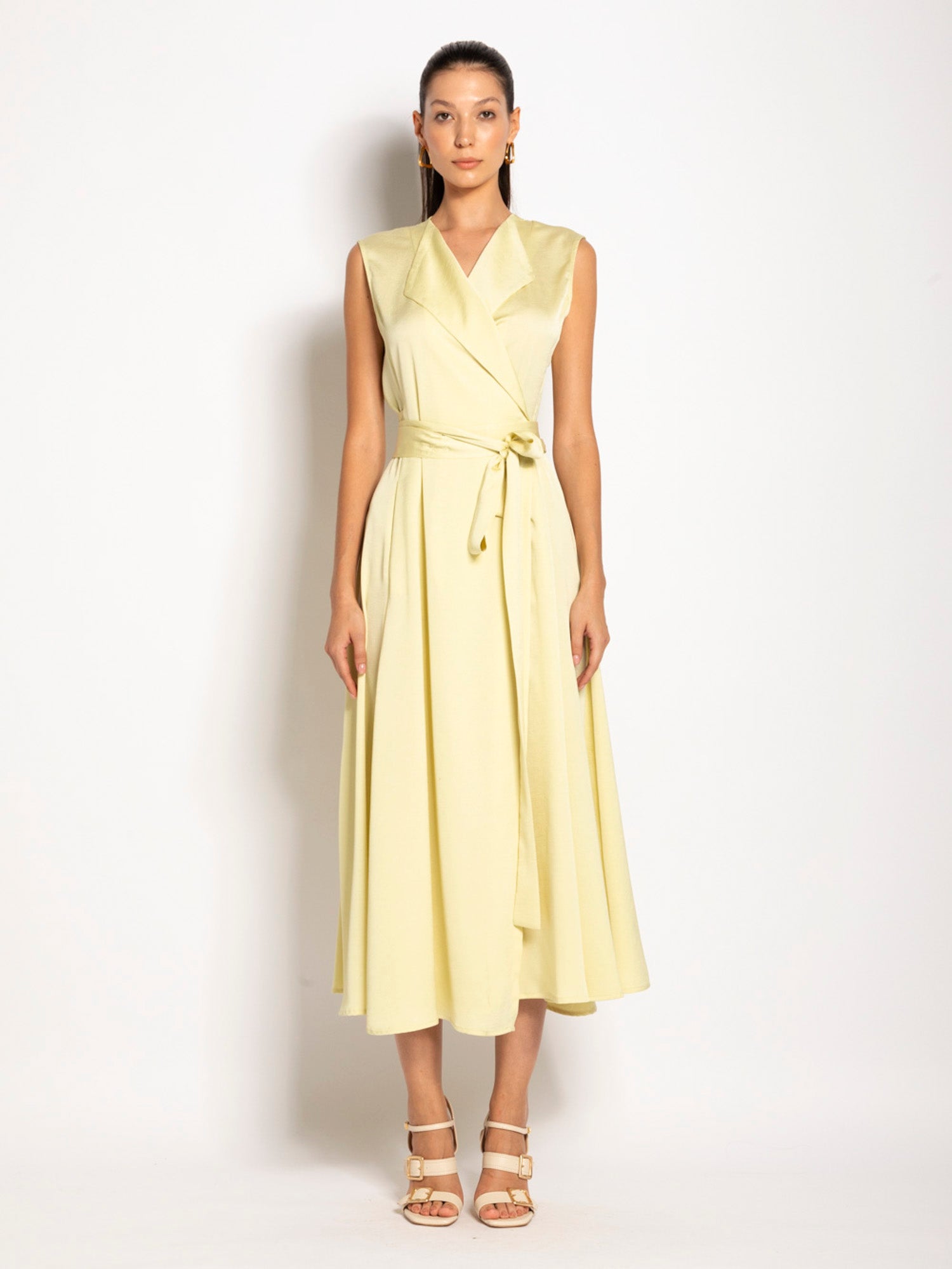 Abito scollo a v incrociato - Compagnia Italiana