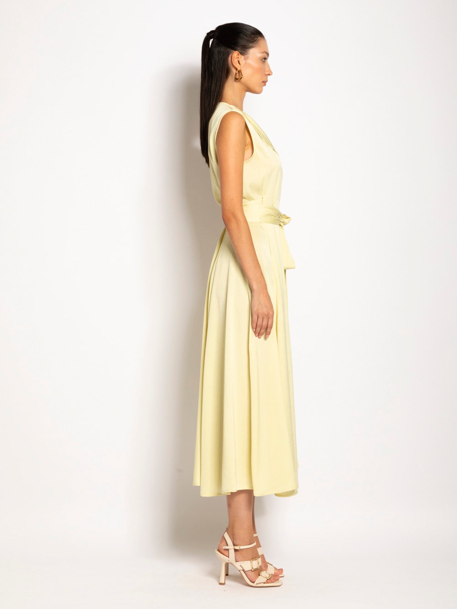 Abito scollo a v incrociato - Compagnia Italiana