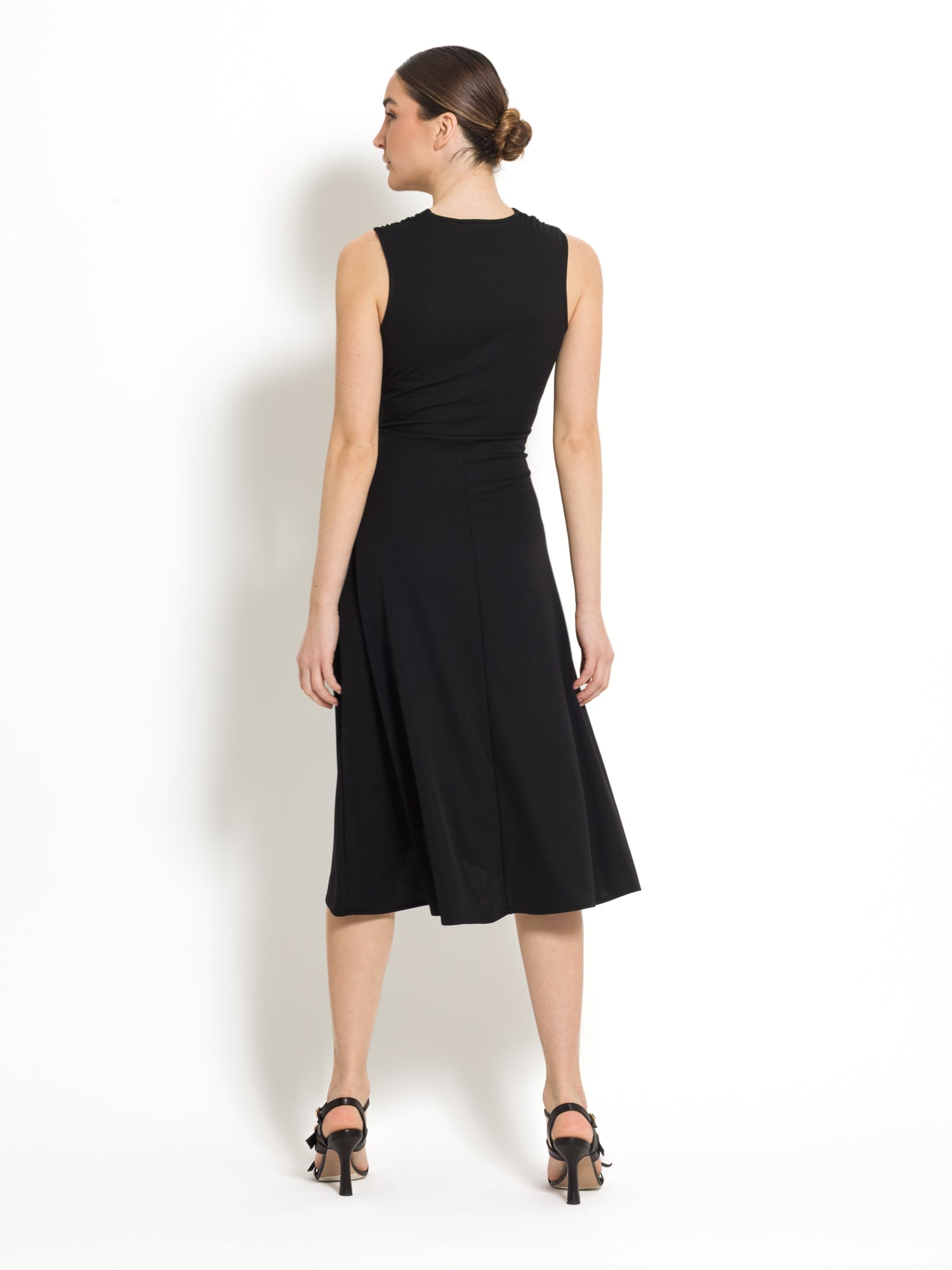 Abito midi scollo v - Compagnia Italiana