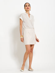 Minigonna in broccato - Compagnia Italiana