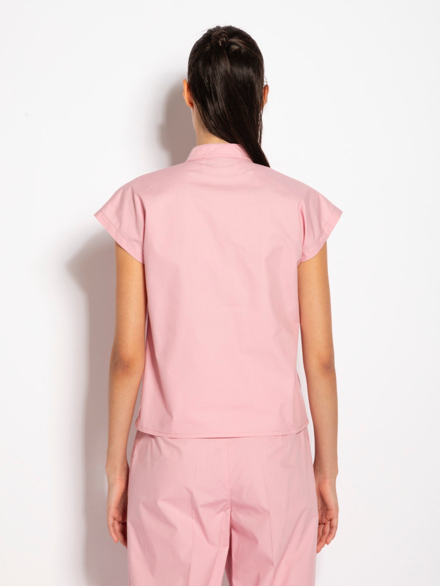 Top in cotone smanicato - Compagnia Italiana