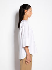 Camicia in cotone con lacci - Compagnia Italiana