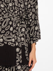 Giacca kimono con stampa bandana - Compagnia Italiana