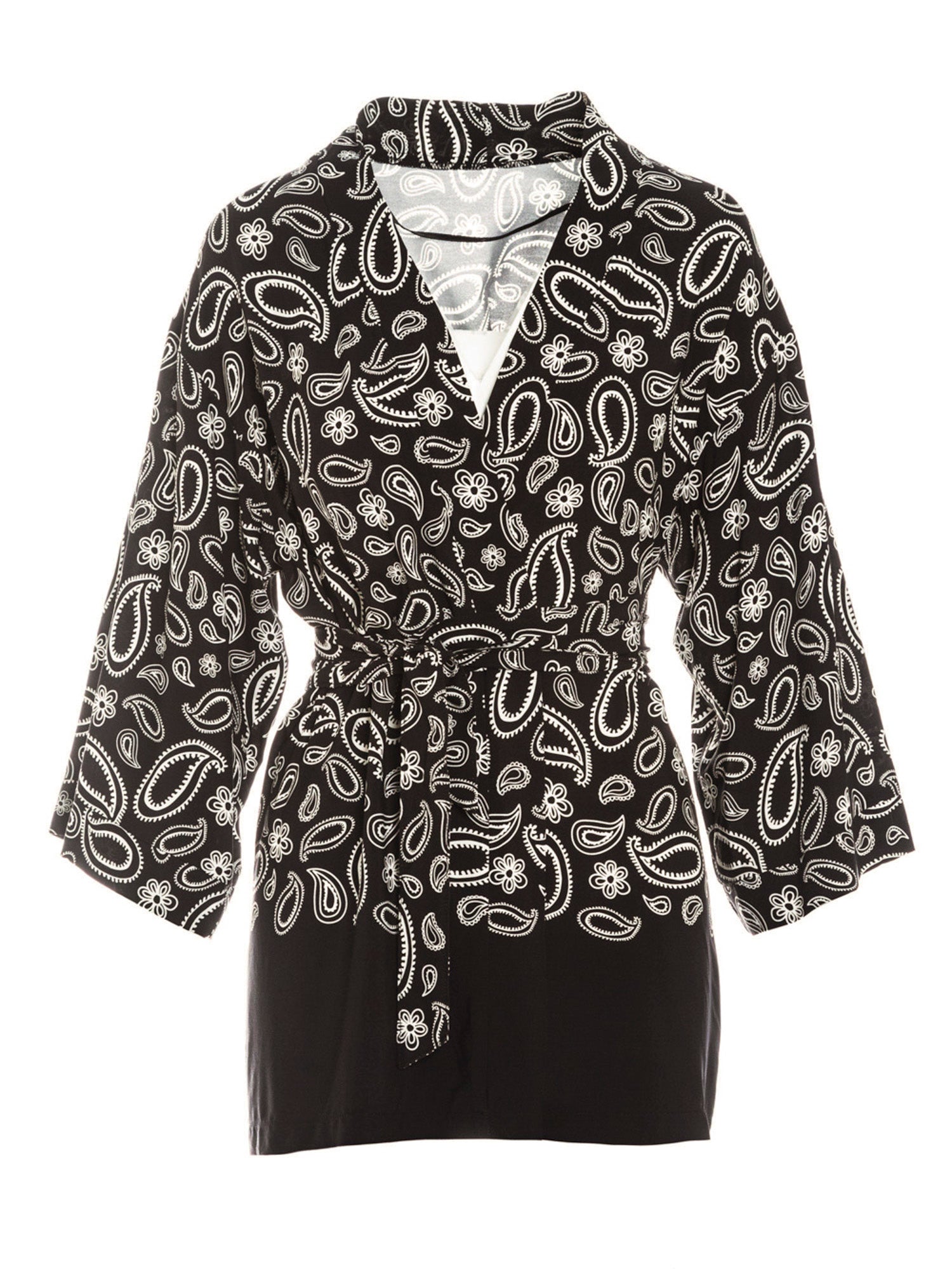 Giacca kimono con stampa bandana - Compagnia Italiana