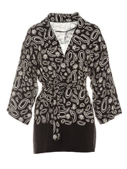 Giacca kimono con stampa bandana - Compagnia Italiana