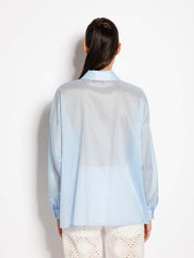 Camicia in mussola di cotone con tasche - Compagnia Italiana