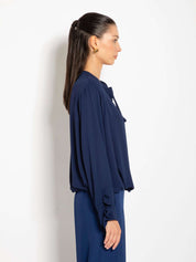 Blusa con rouches - Compagnia Italiana