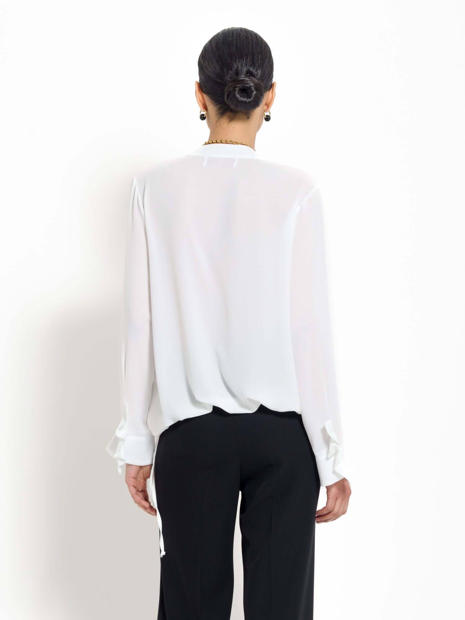 Blusa con rouches - Compagnia Italiana