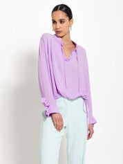Blusa con rouches - Compagnia Italiana