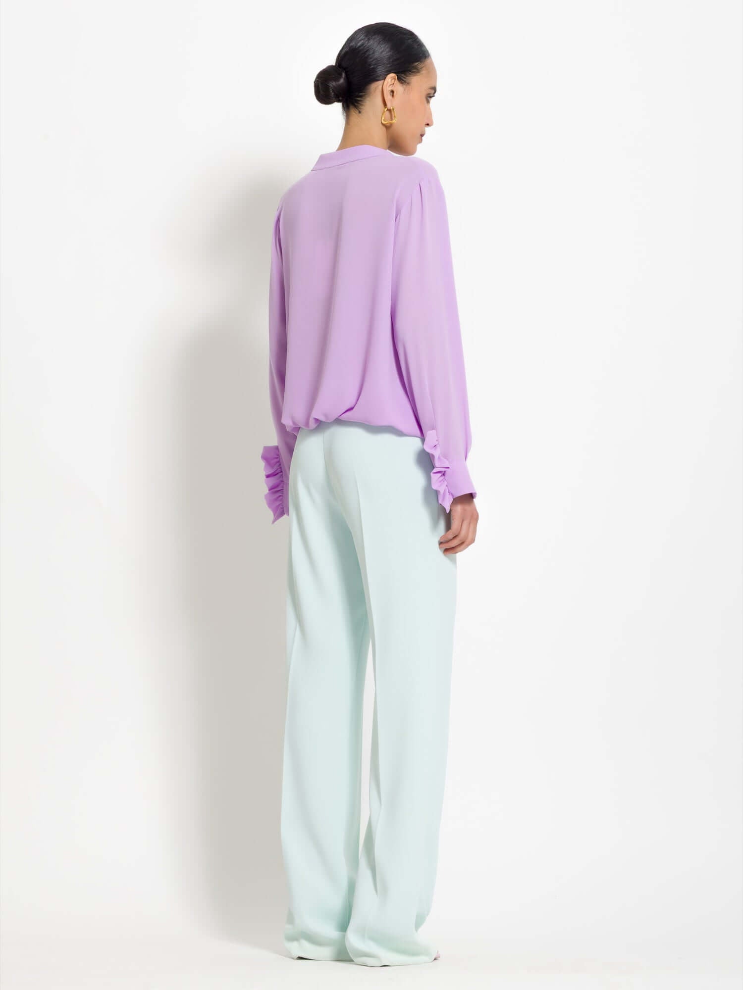 Blusa con rouches - Compagnia Italiana