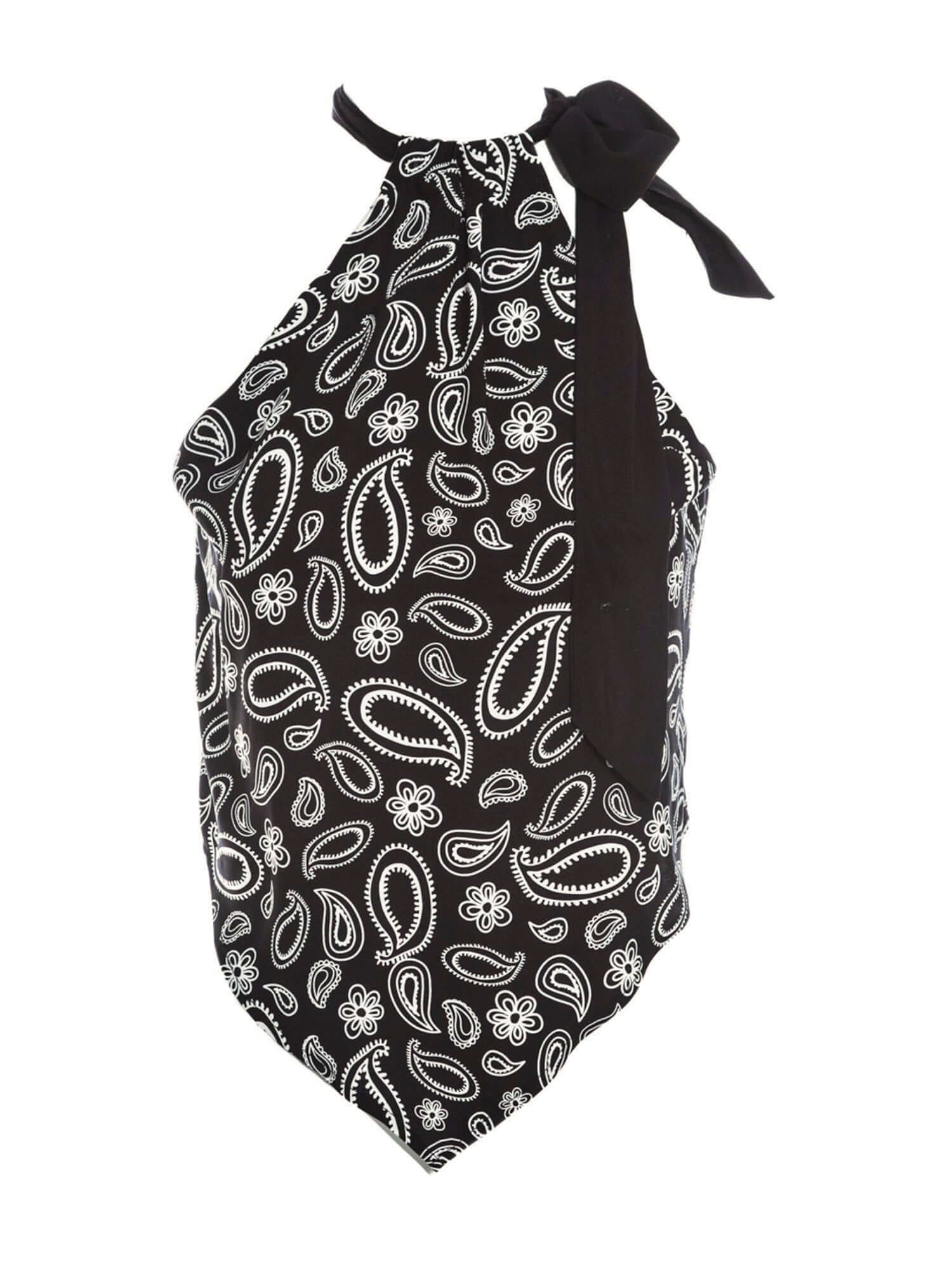 Top stampa bandana - Compagnia Italiana
