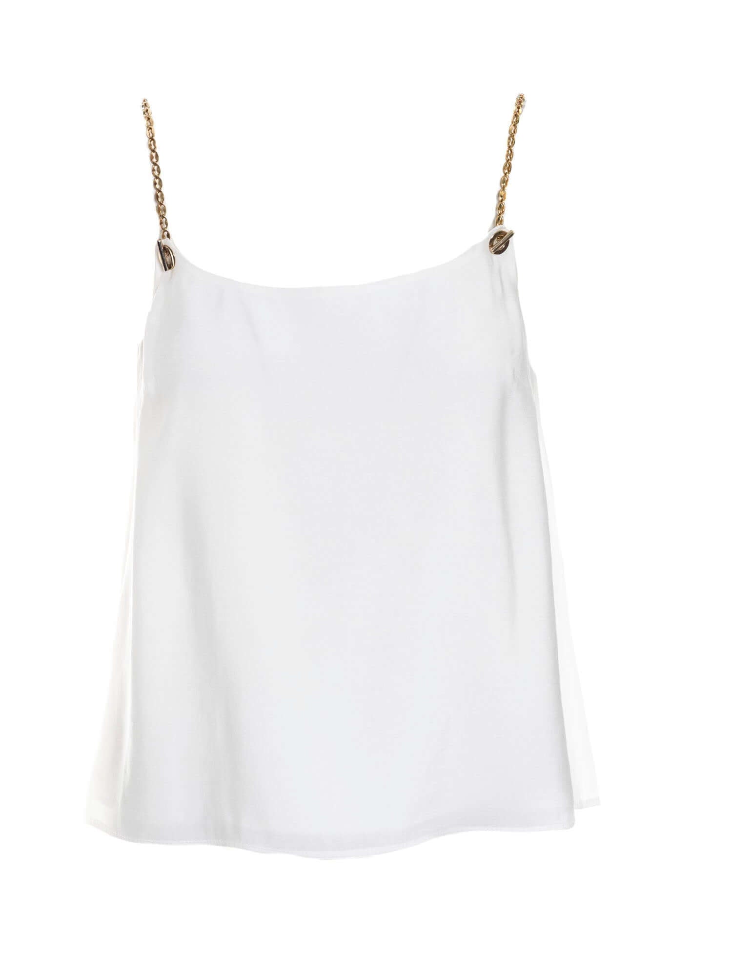 Top con catene in tencel - Compagnia Italiana