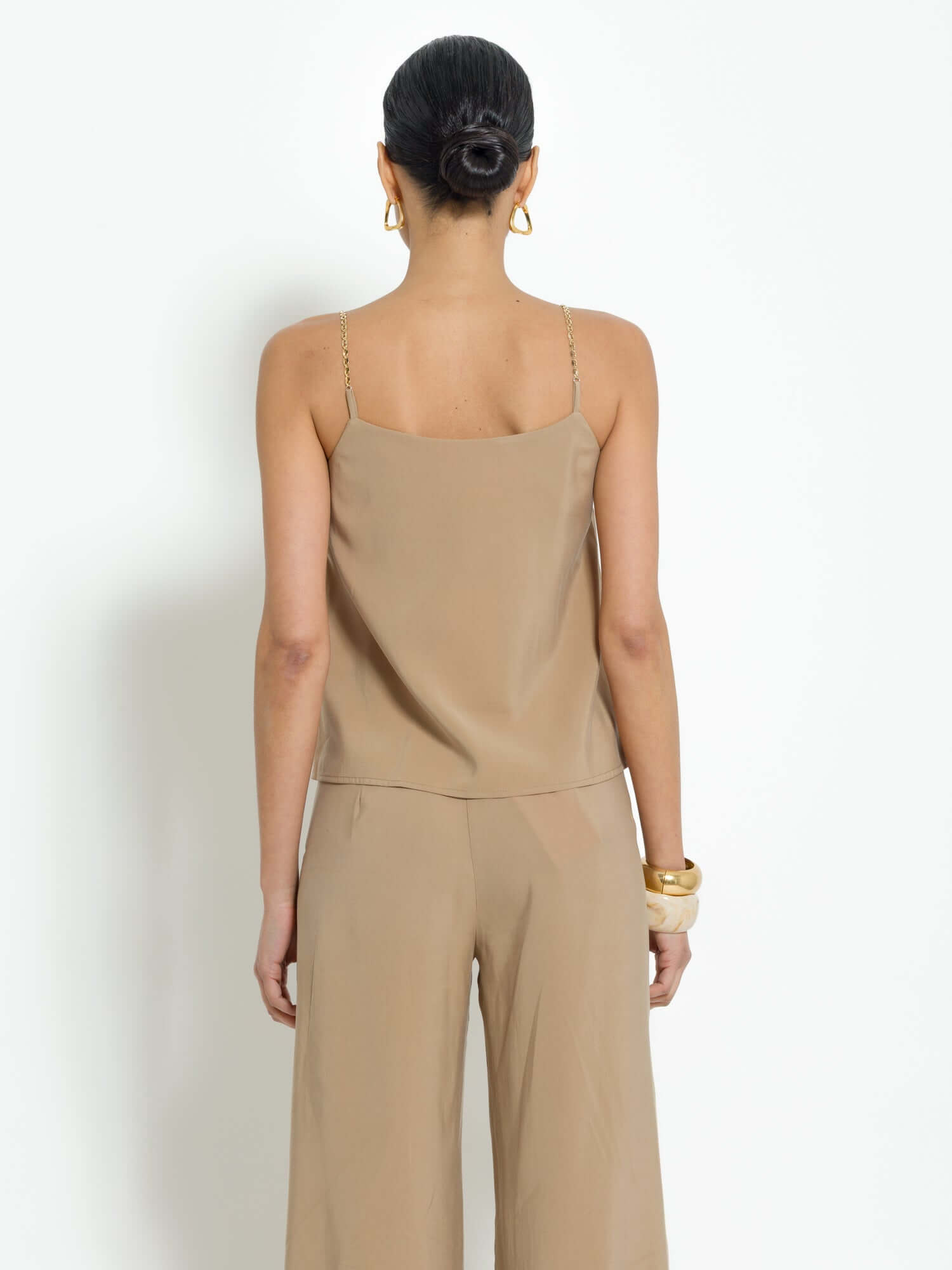 Top con catene in tencel - Compagnia Italiana
