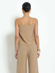 Top con catene in tencel - Compagnia Italiana