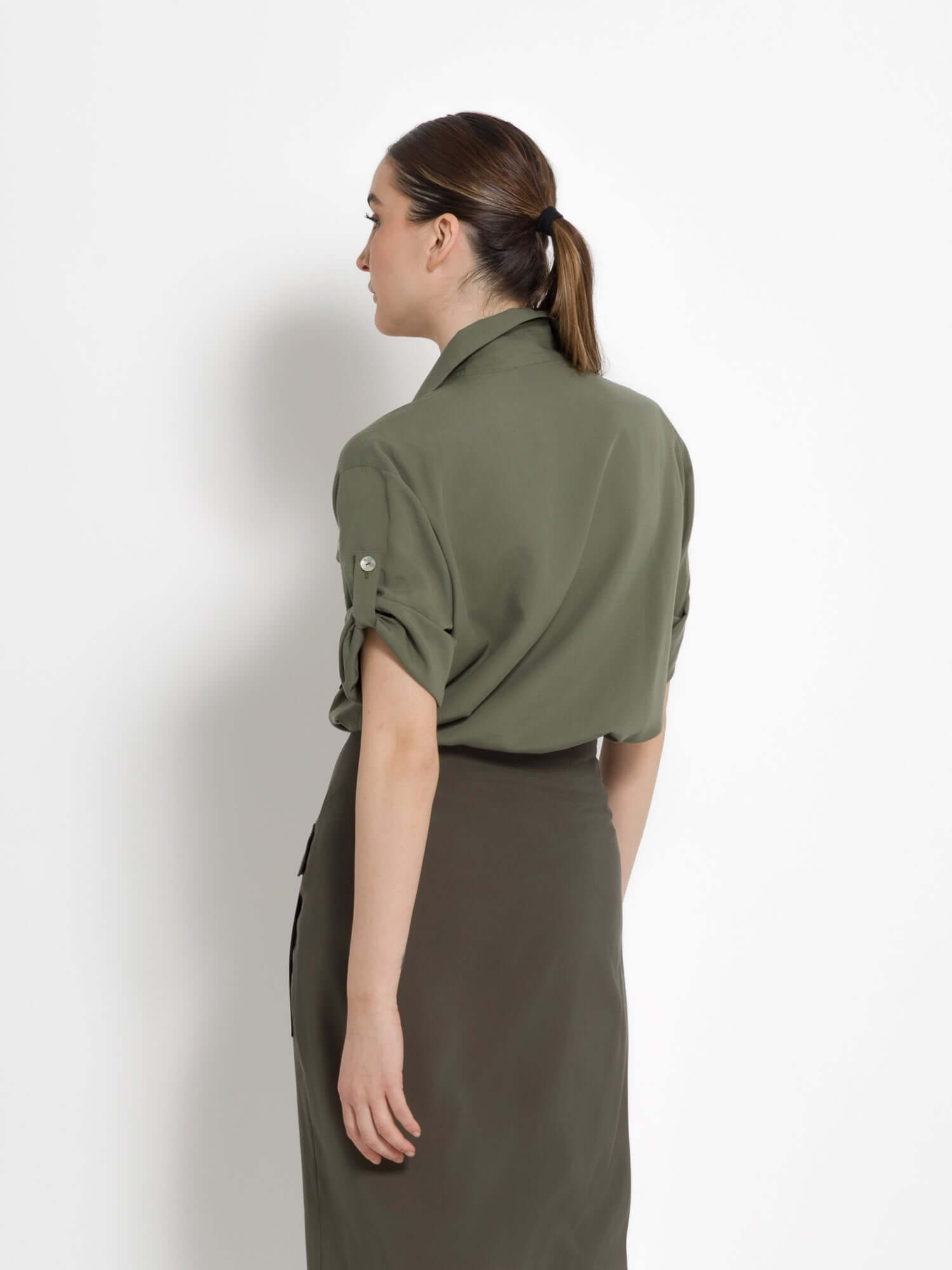 Camicia con tasche in lino - Compagnia Italiana