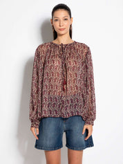 Blusa in chiffon - Compagnia Italiana