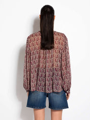 Blusa in chiffon - Compagnia Italiana