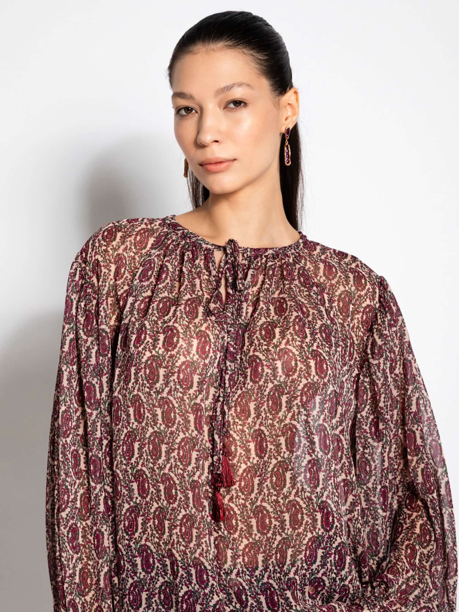 Blusa in chiffon - Compagnia Italiana