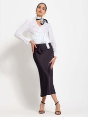 Camicia incrocio in cotone - Compagnia Italiana