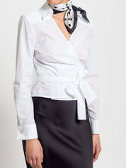 Camicia incrocio in cotone - Compagnia Italiana