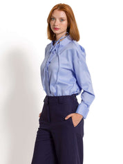 Camicia in cotone con polso gemelli - Compagnia Italiana