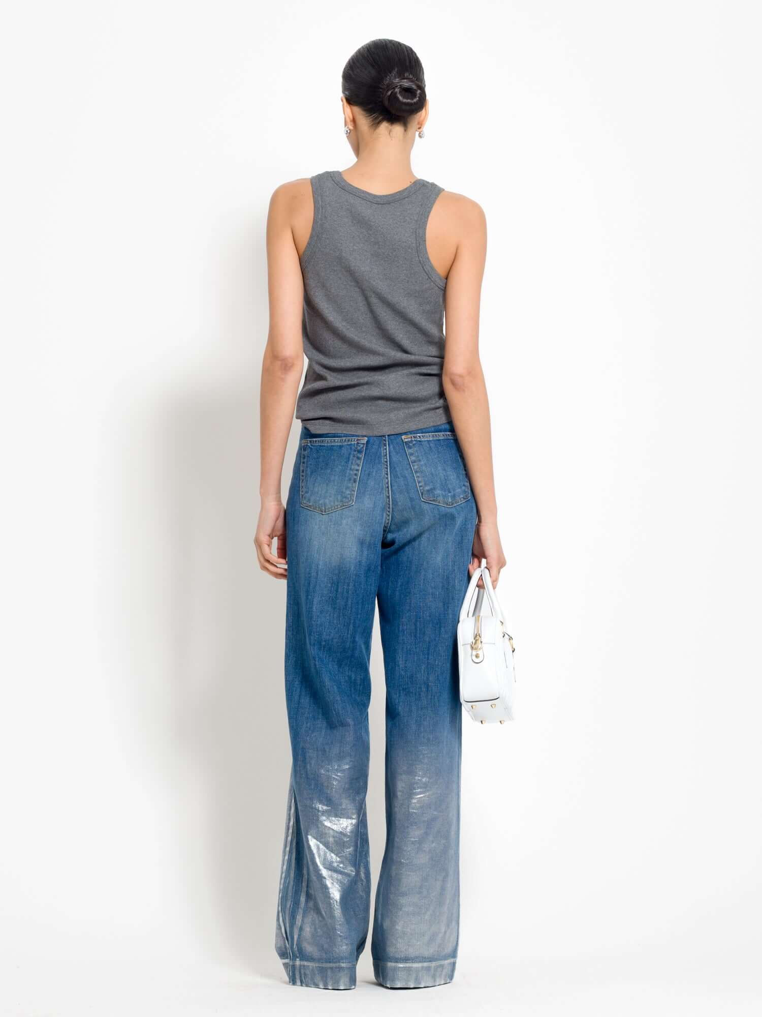 Canotta in cotone a costine - Compagnia Italiana