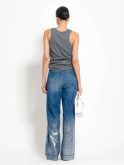 Canotta in cotone a costine - Compagnia Italiana