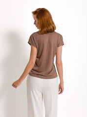 Maglia scollo a v manica kimono - Compagnia Italiana