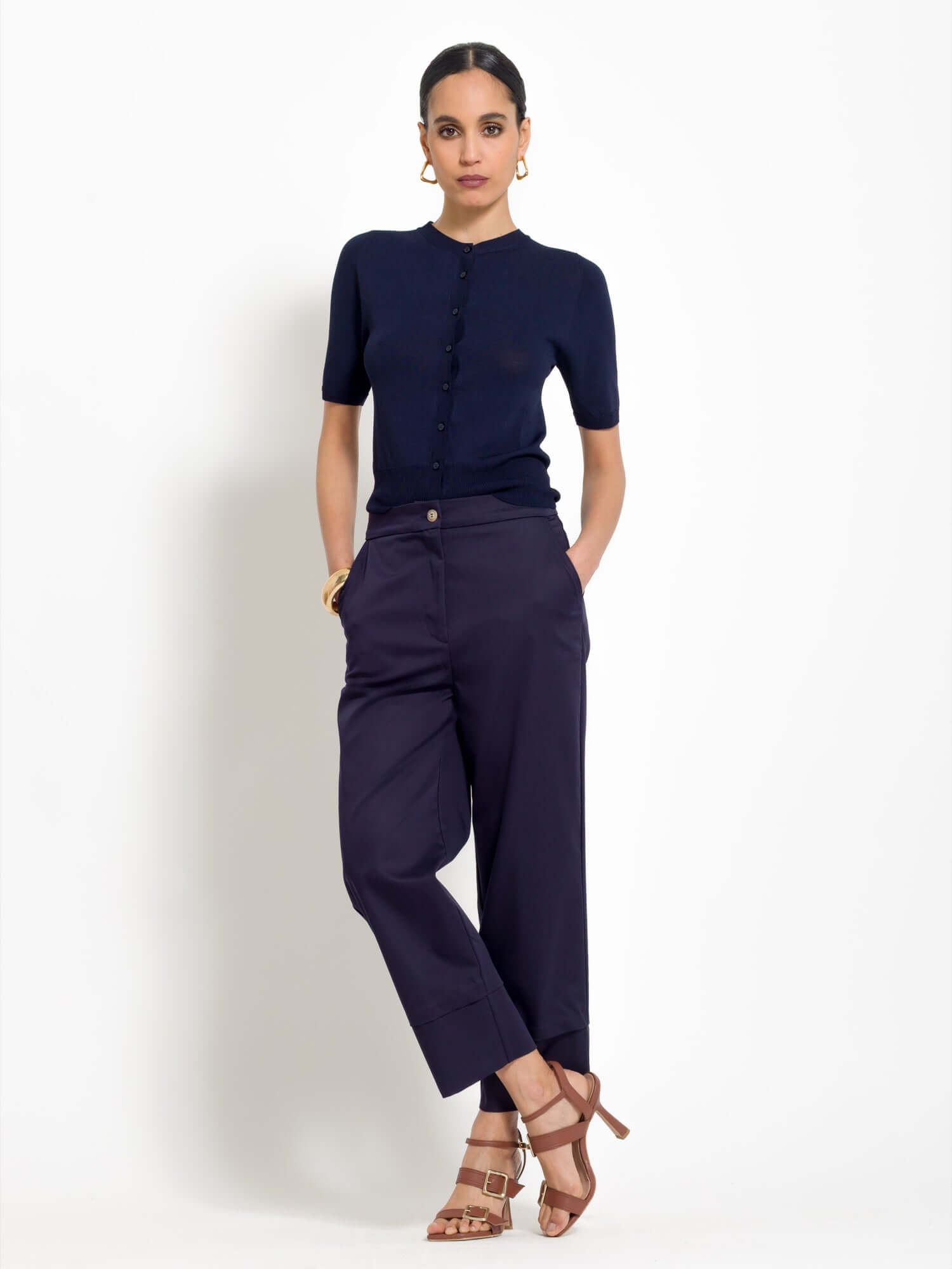 Cardigan mezza manica - Compagnia Italiana