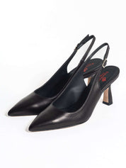 Decollete slingback in pelle - Compagnia Italiana