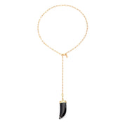 Little chain dorata con corno - Compagnia Italiana