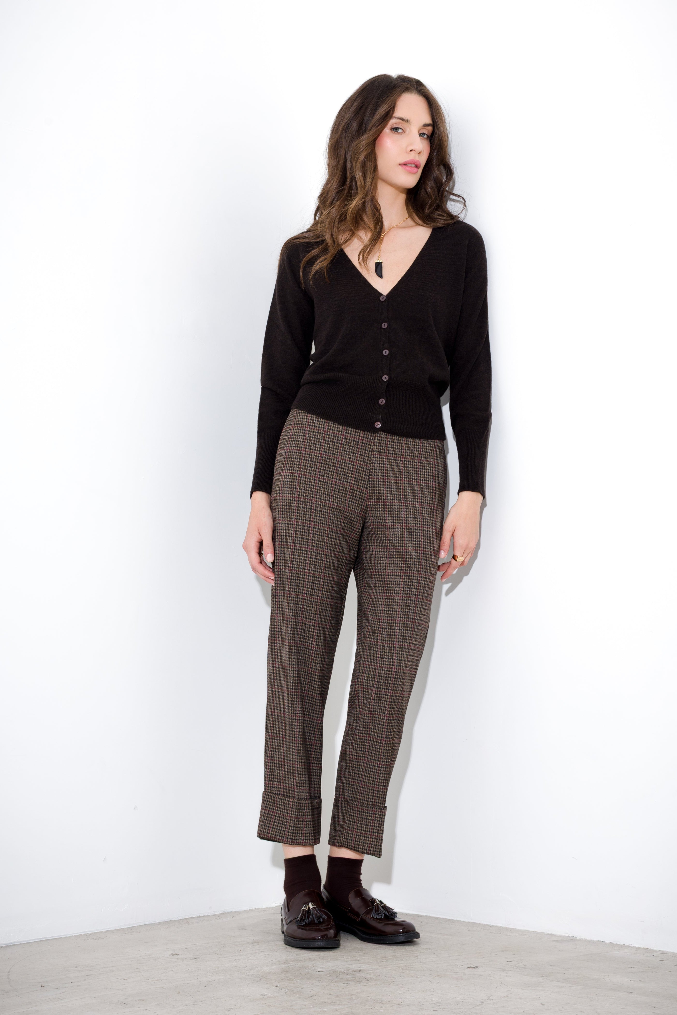 Cardigan in maglia lana e cachemire FRIENDLY SWEATER Compagnia