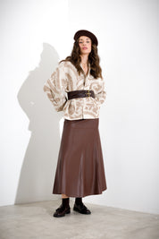 Cappotto corto senza chiusura in maglia - Compagnia Italiana