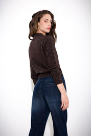Lurex cardigan