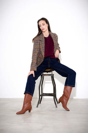 Pantalone in denim wide leg - Compagnia Italiana