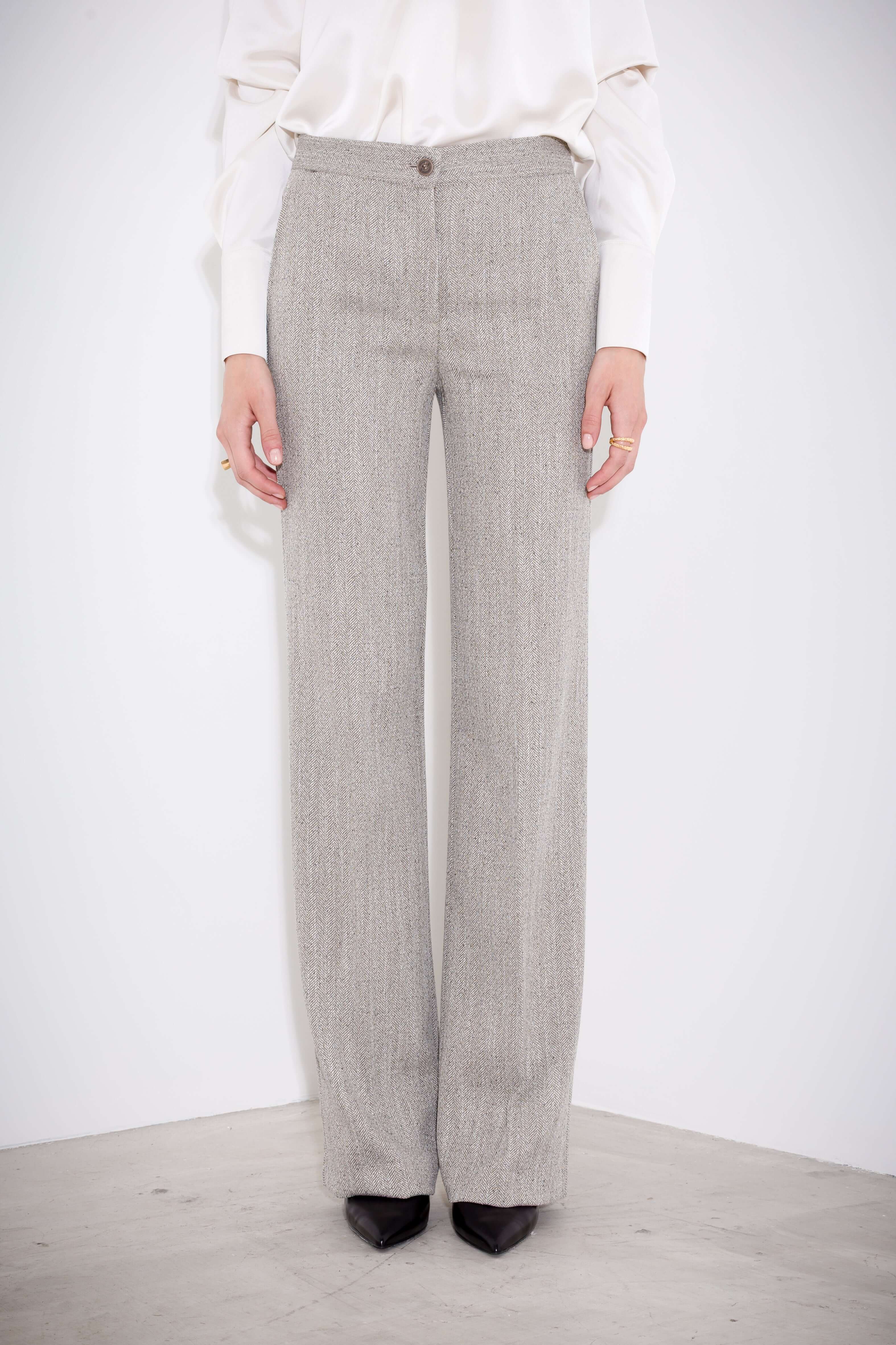 Pantaloni dritti in resca - Compagnia Italiana