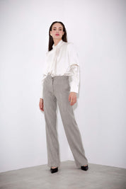 Blusa nodo in raso - Compagnia Italiana
