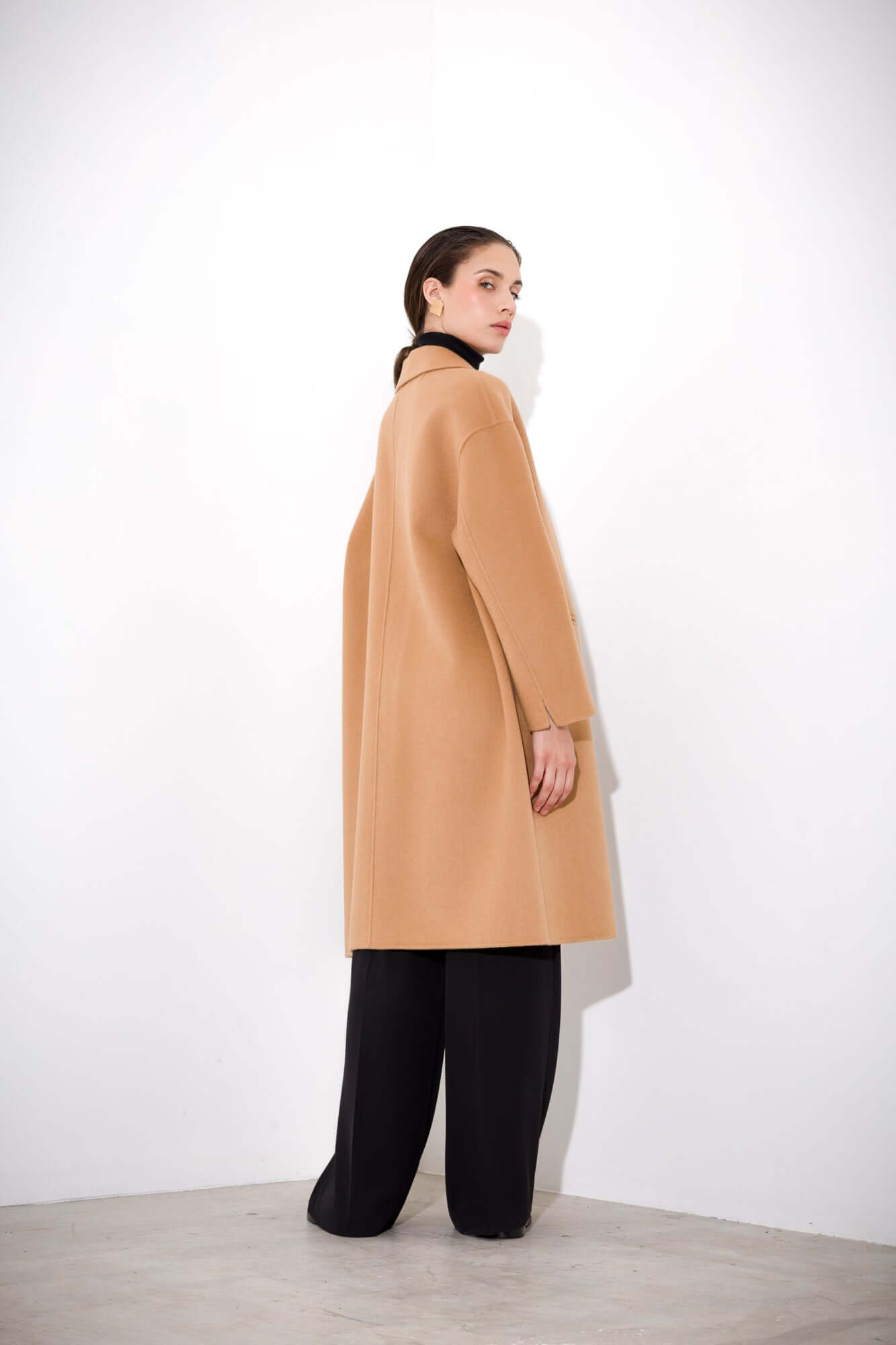 Cappotto in lana double - Compagnia Italiana