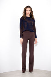 Pantalone flare in tecnico