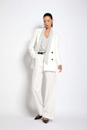 Blusa in georgette con sciarpa - Compagnia Italiana