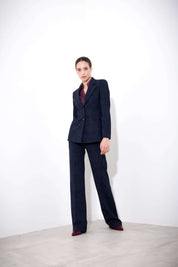 Blazer monopetto in punto milano melange - Compagnia Italiana