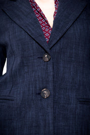 Blazer monopetto in punto milano melange - Compagnia Italiana