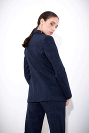 Blazer monopetto in punto milano melange - Compagnia Italiana