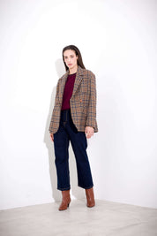 Pantalone in denim wide leg - Compagnia Italiana