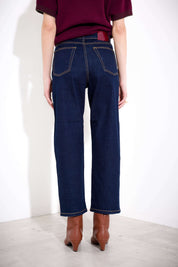 Pantalone in denim wide leg - Compagnia Italiana
