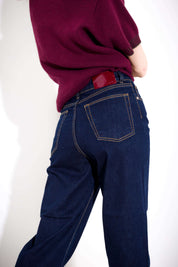 Pantalone in denim wide leg - Compagnia Italiana