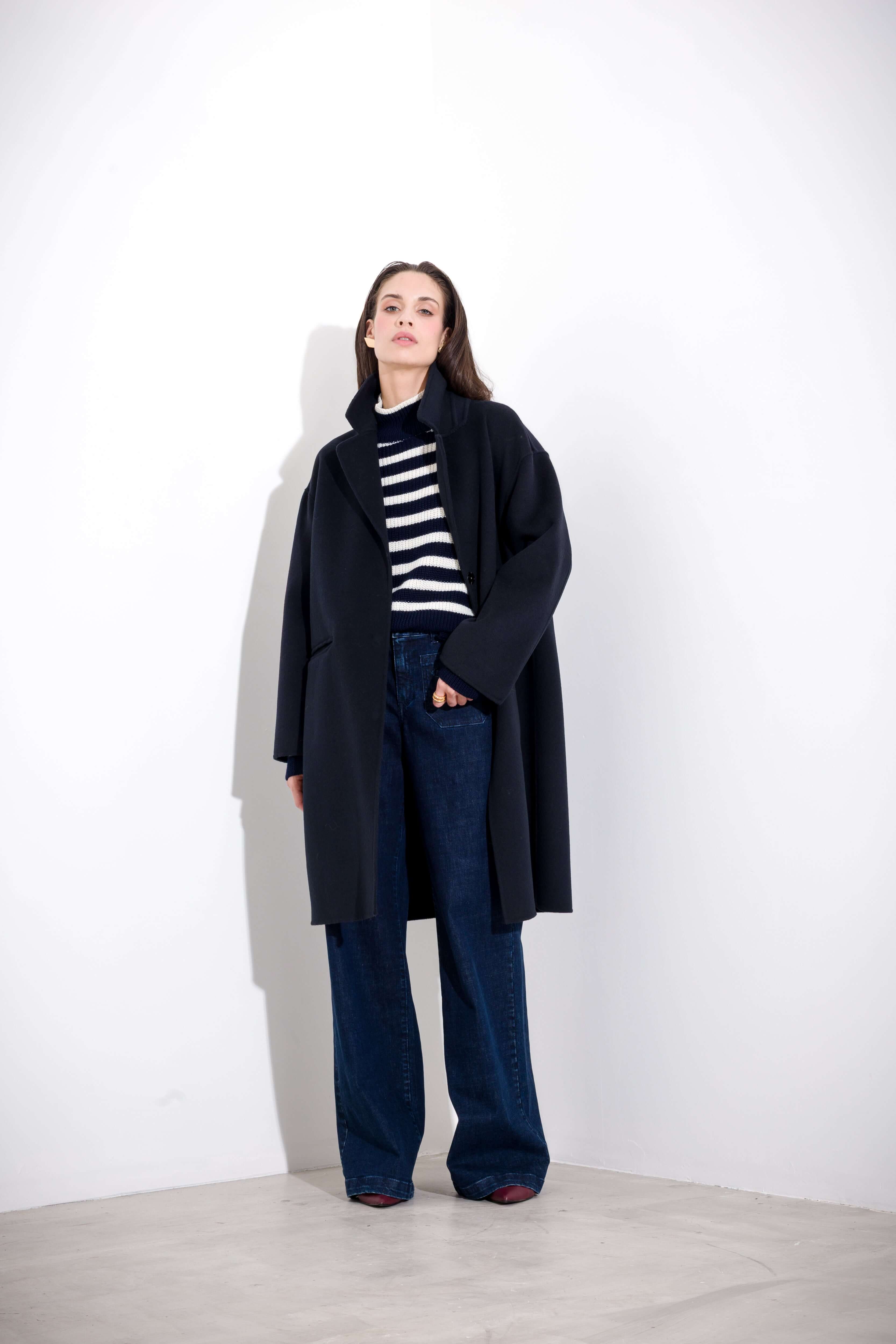 Cappotto in lana double - Compagnia Italiana