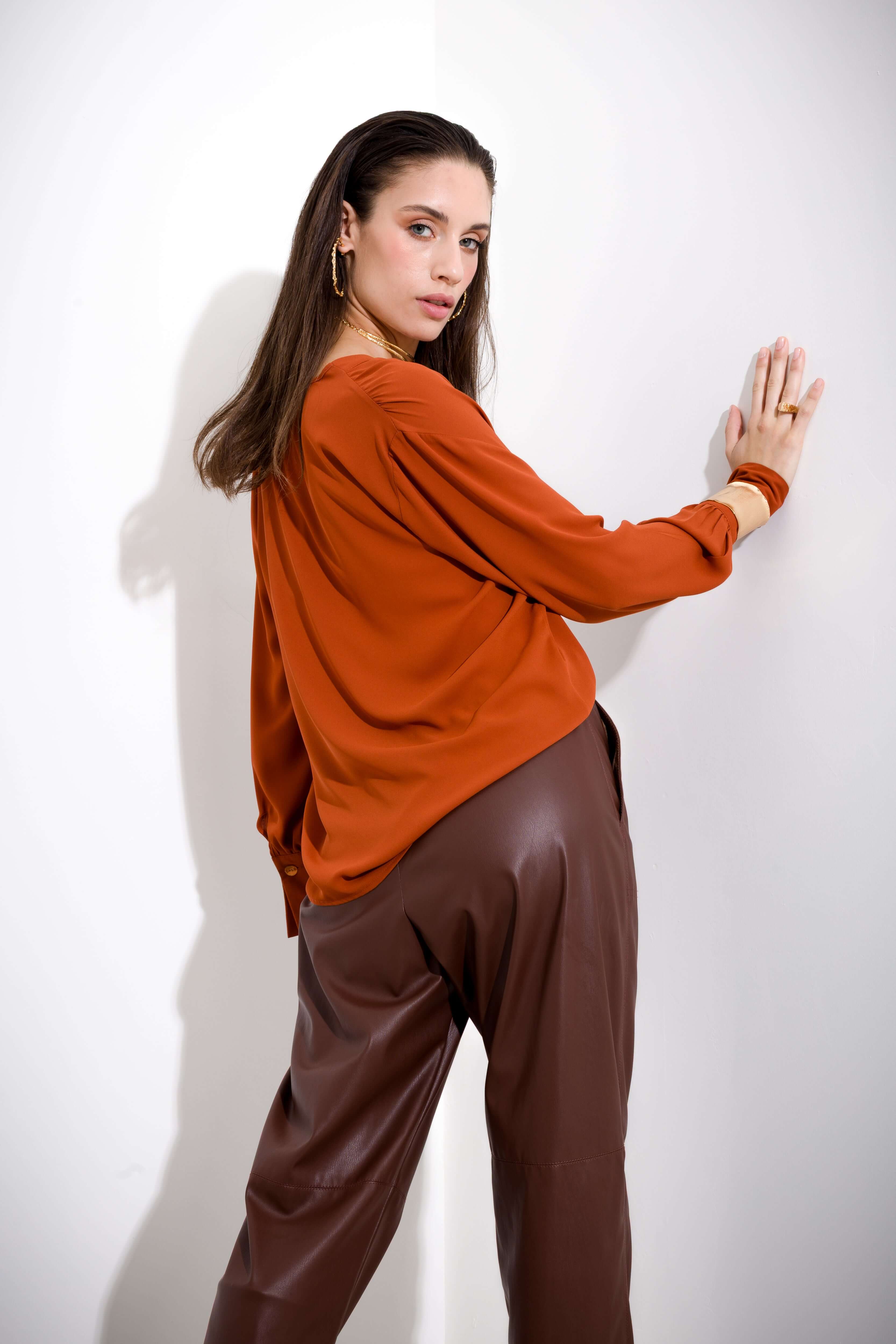 Blusa in viscosa - Compagnia Italiana